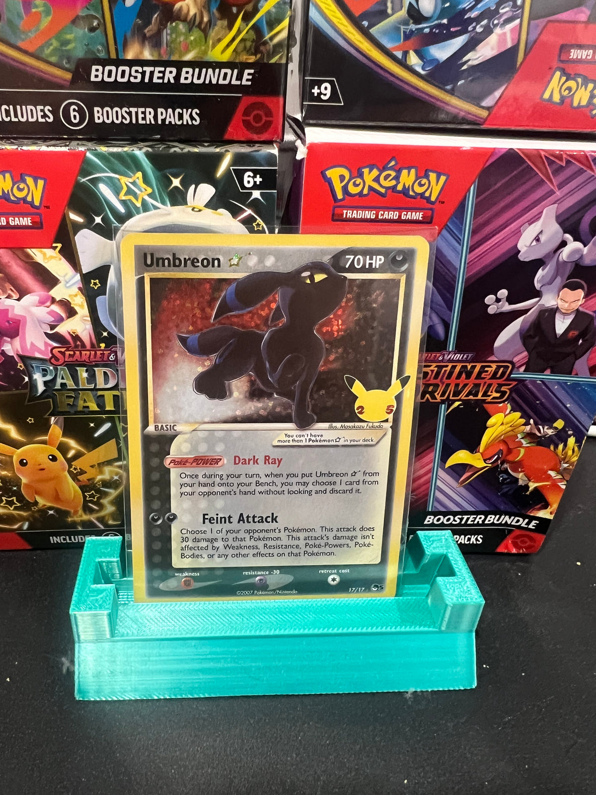Umbreon Gold Star - 17/17 - Ultra Rare - Celebrations - Pokemon Card - NM