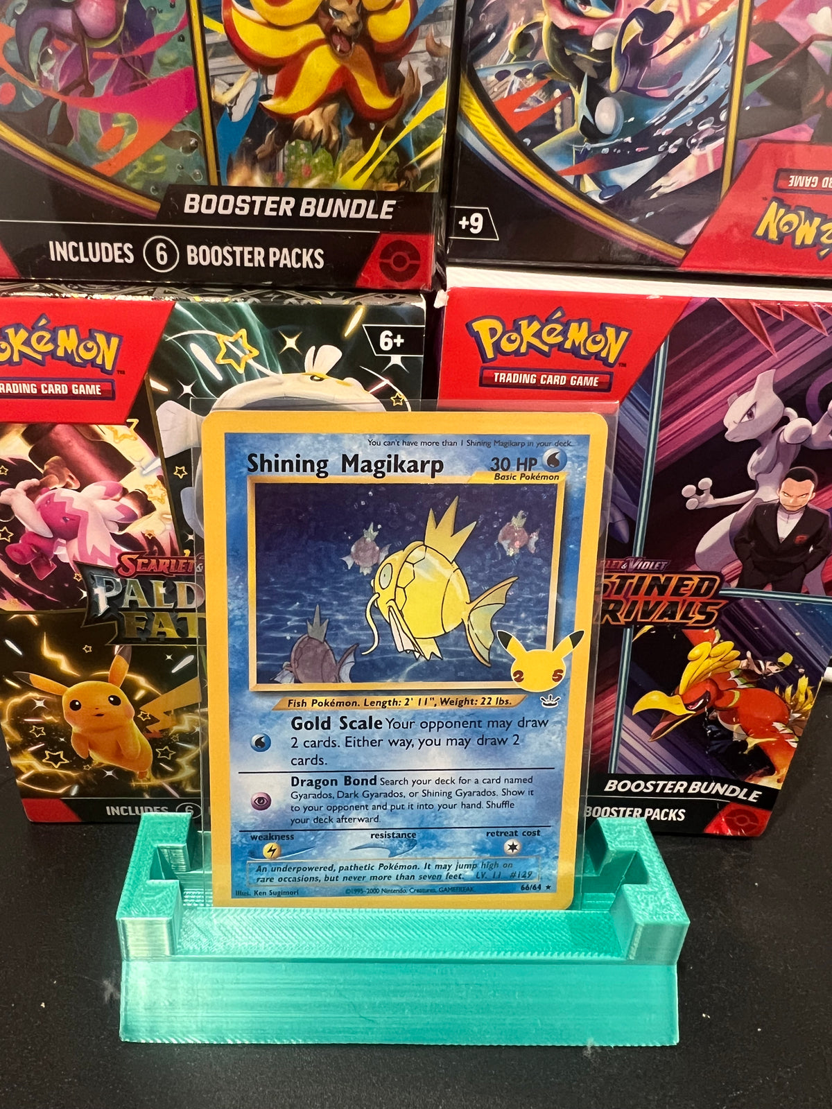 Shining Magikarp 66/64 – Celebrations Collection – Holo – Pokémon Card – NM